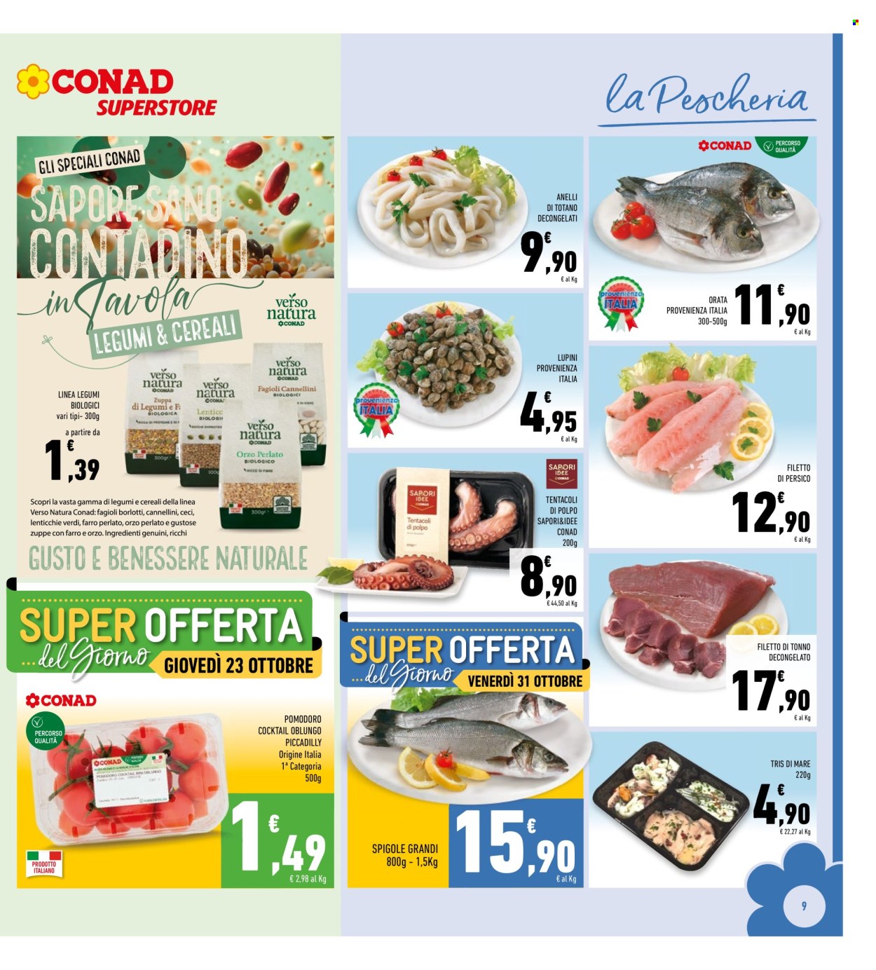 Volantino Conad Superstore - 22/10/2025 - 2/11/2025. Pagina 9