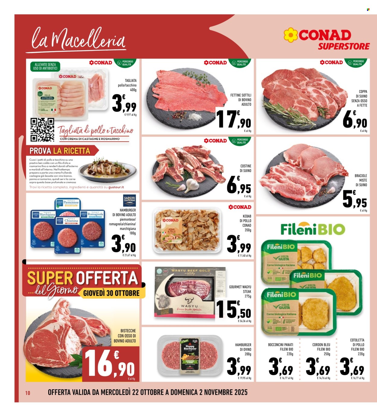 Volantino Conad Superstore - 22/10/2025 - 2/11/2025. Pagina 10