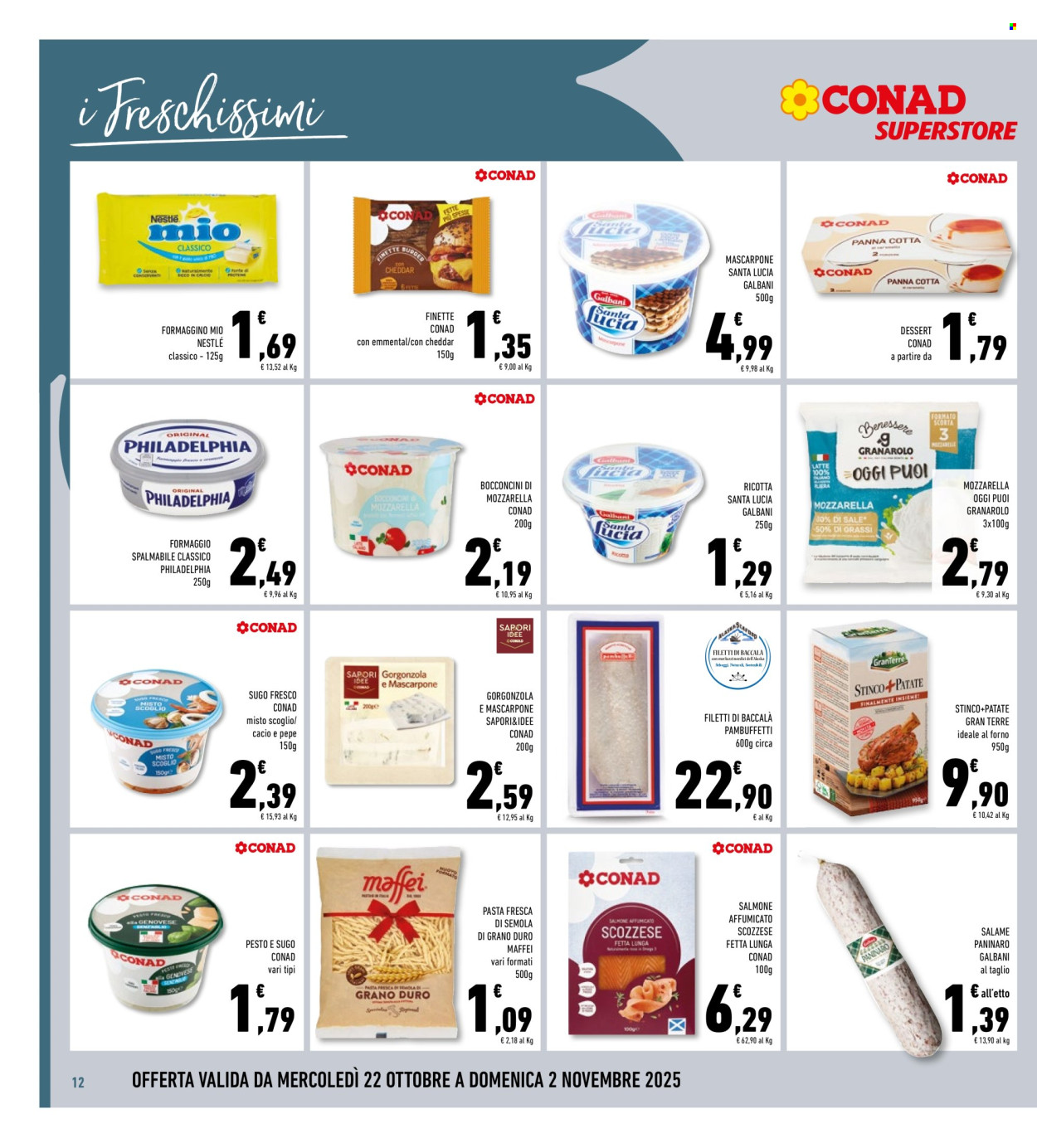 Volantino Conad Superstore - 22/10/2025 - 2/11/2025. Pagina 12