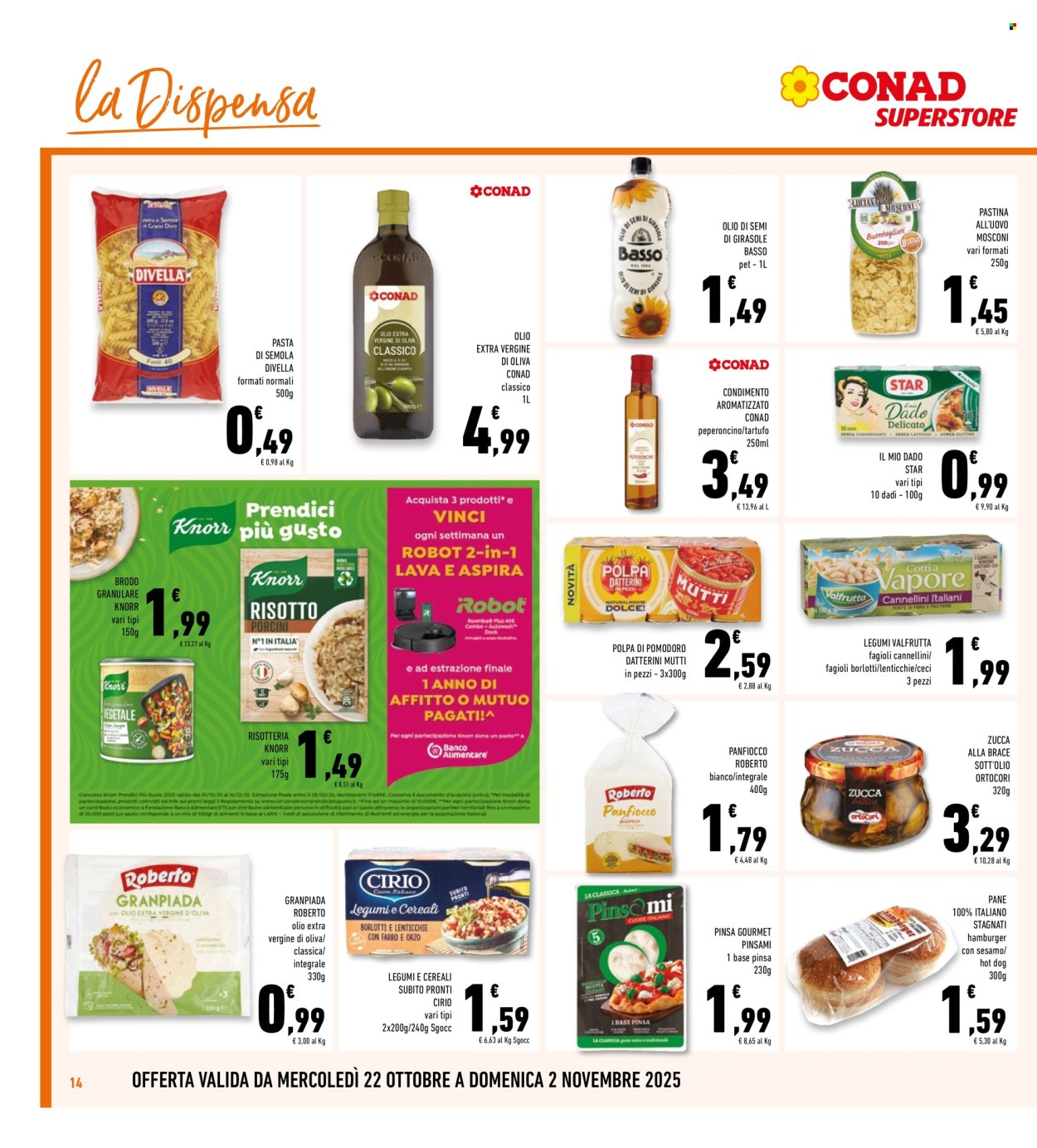 Volantino Conad Superstore - 22/10/2025 - 2/11/2025. Pagina 14