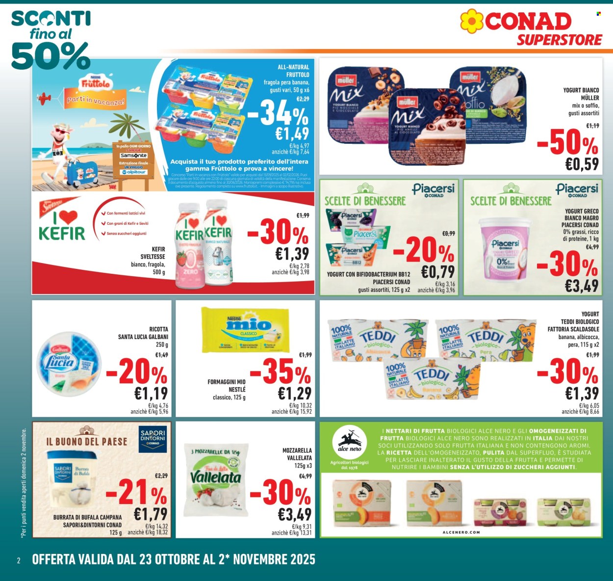 Volantino Conad Superstore - 23/10/2025 - 2/11/2025. Pagina 2
