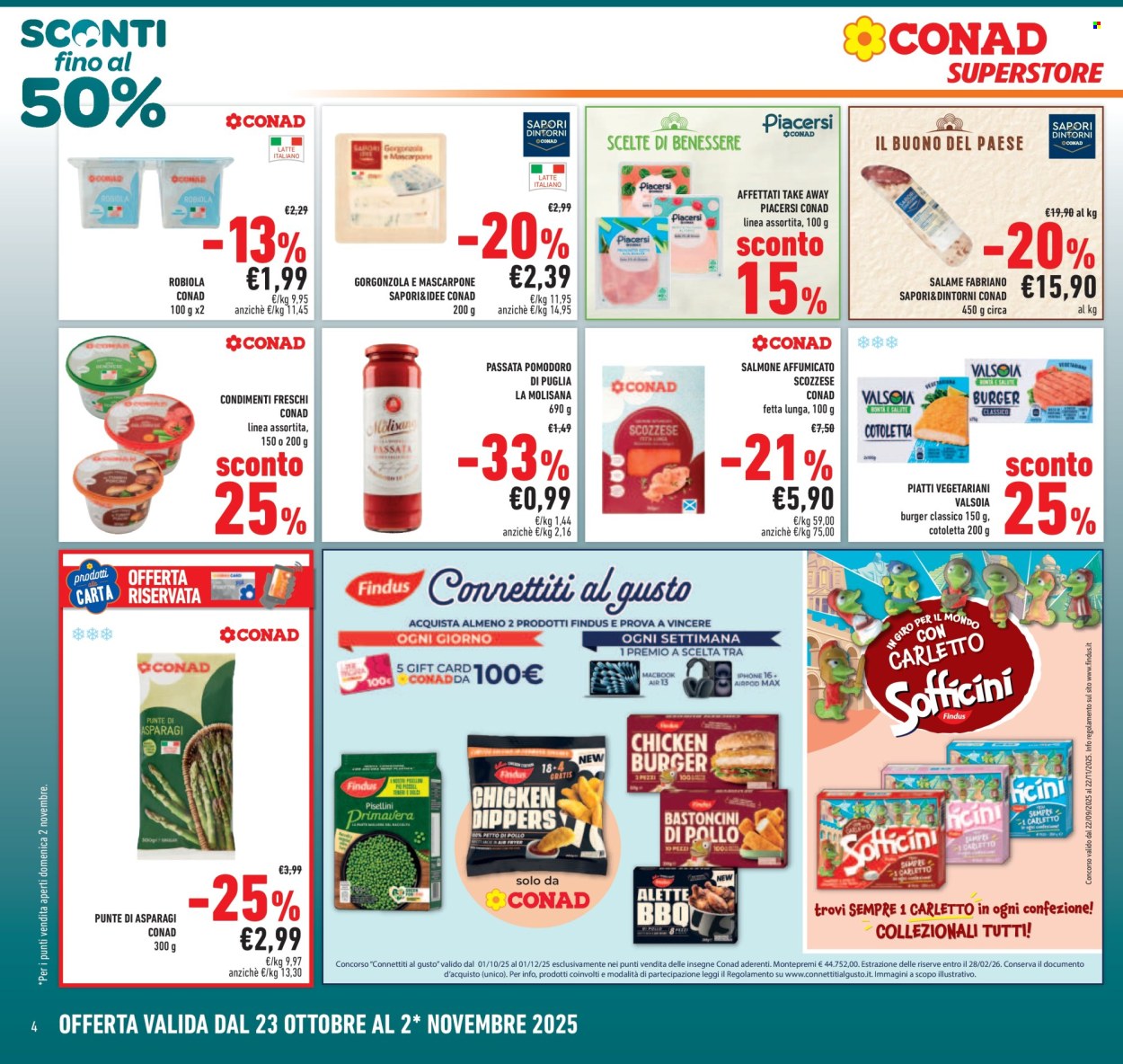 Volantino Conad Superstore - 23/10/2025 - 2/11/2025. Pagina 4