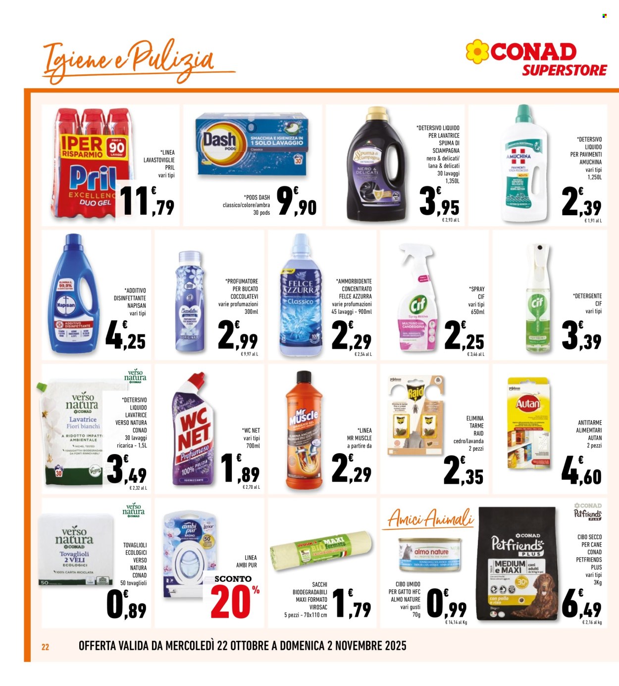 Volantino Conad Superstore - 22/10/2025 - 2/11/2025. Pagina 22