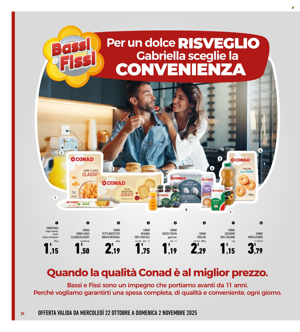 Volantino Conad Superstore - 22/10/2025 - 2/11/2025. Pagina 24