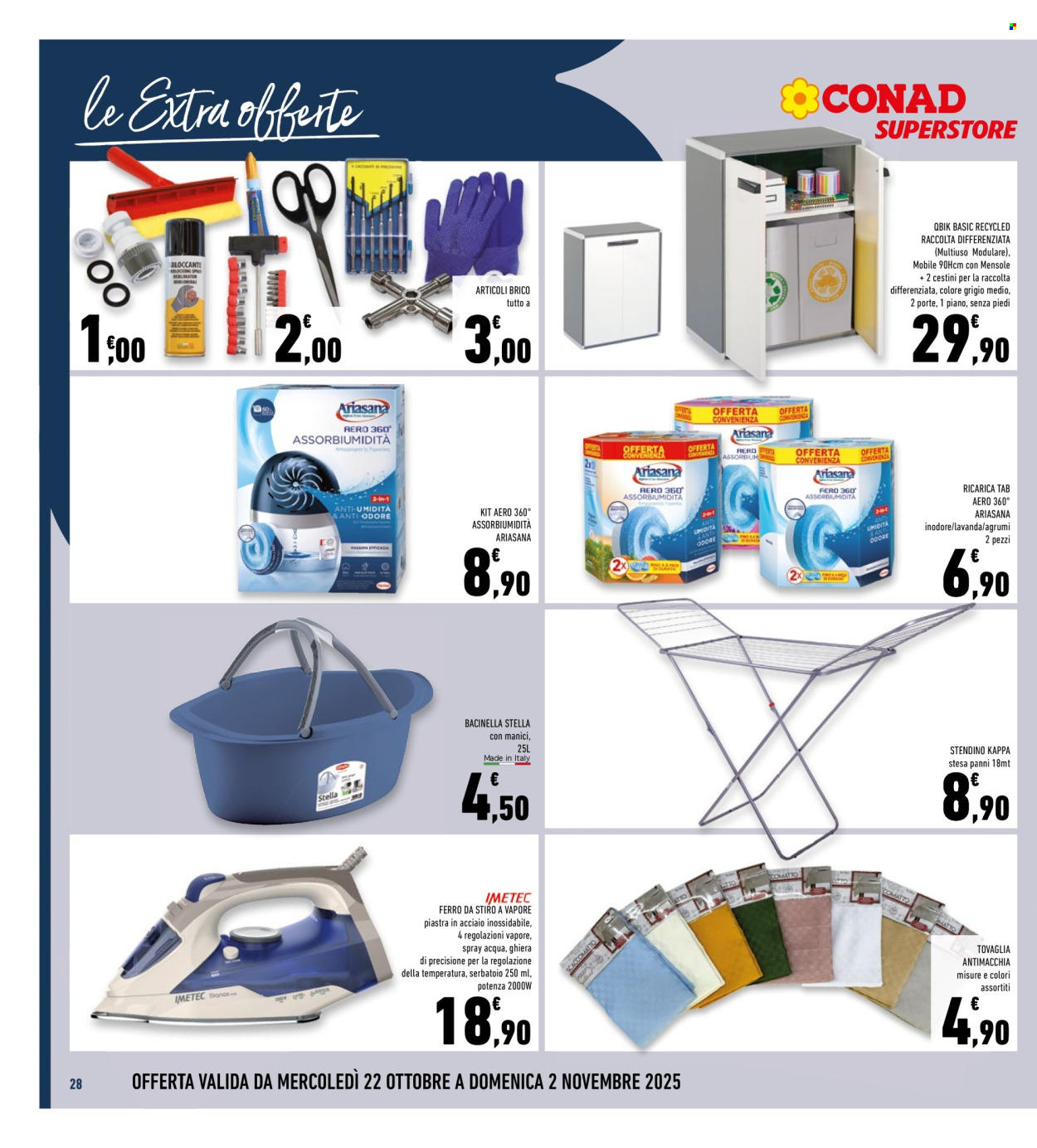 Volantino Conad Superstore - 22/10/2025 - 2/11/2025. Pagina 28