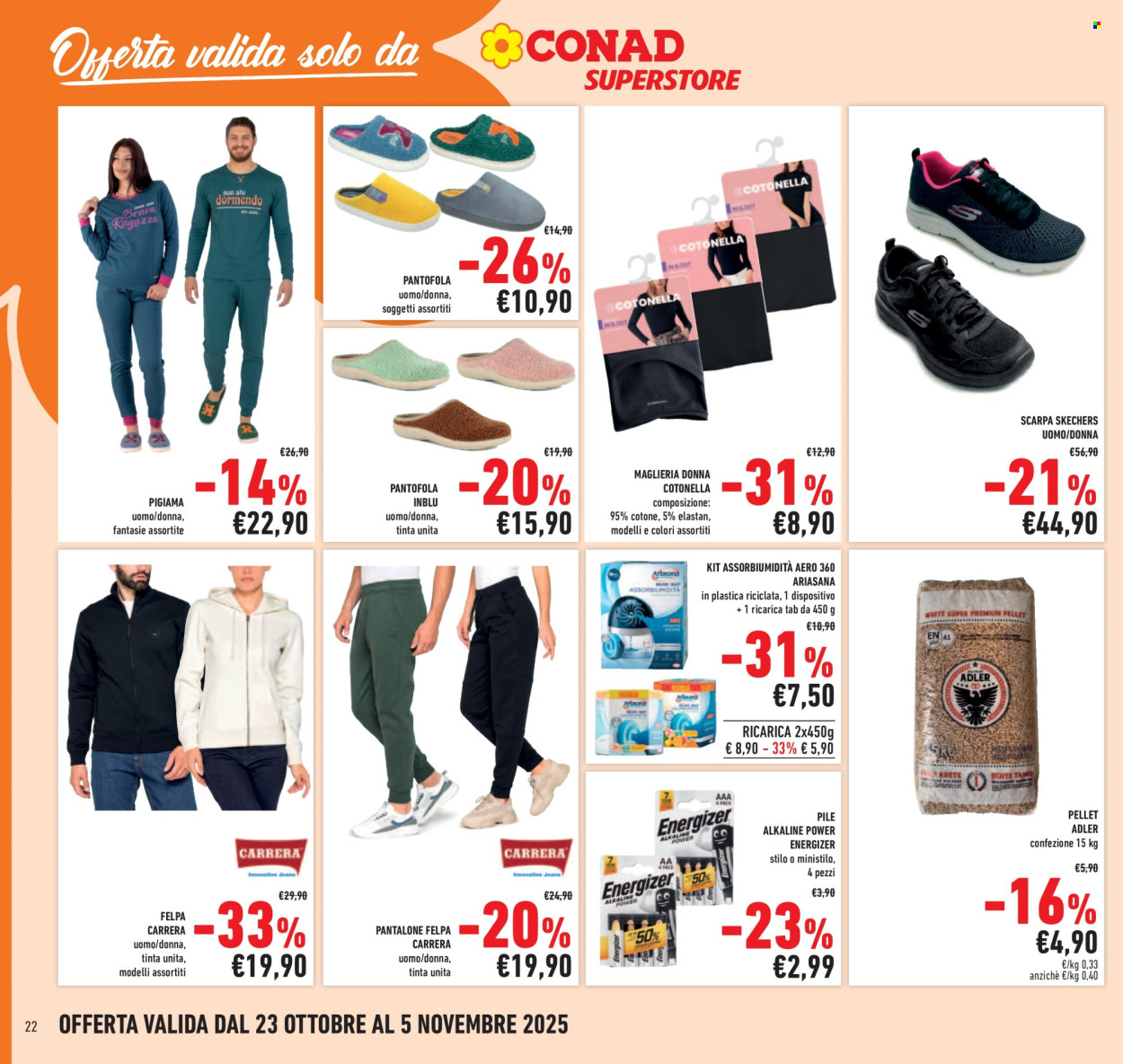 Volantino Conad Superstore - 23/10/2025 - 2/11/2025. Pagina 22