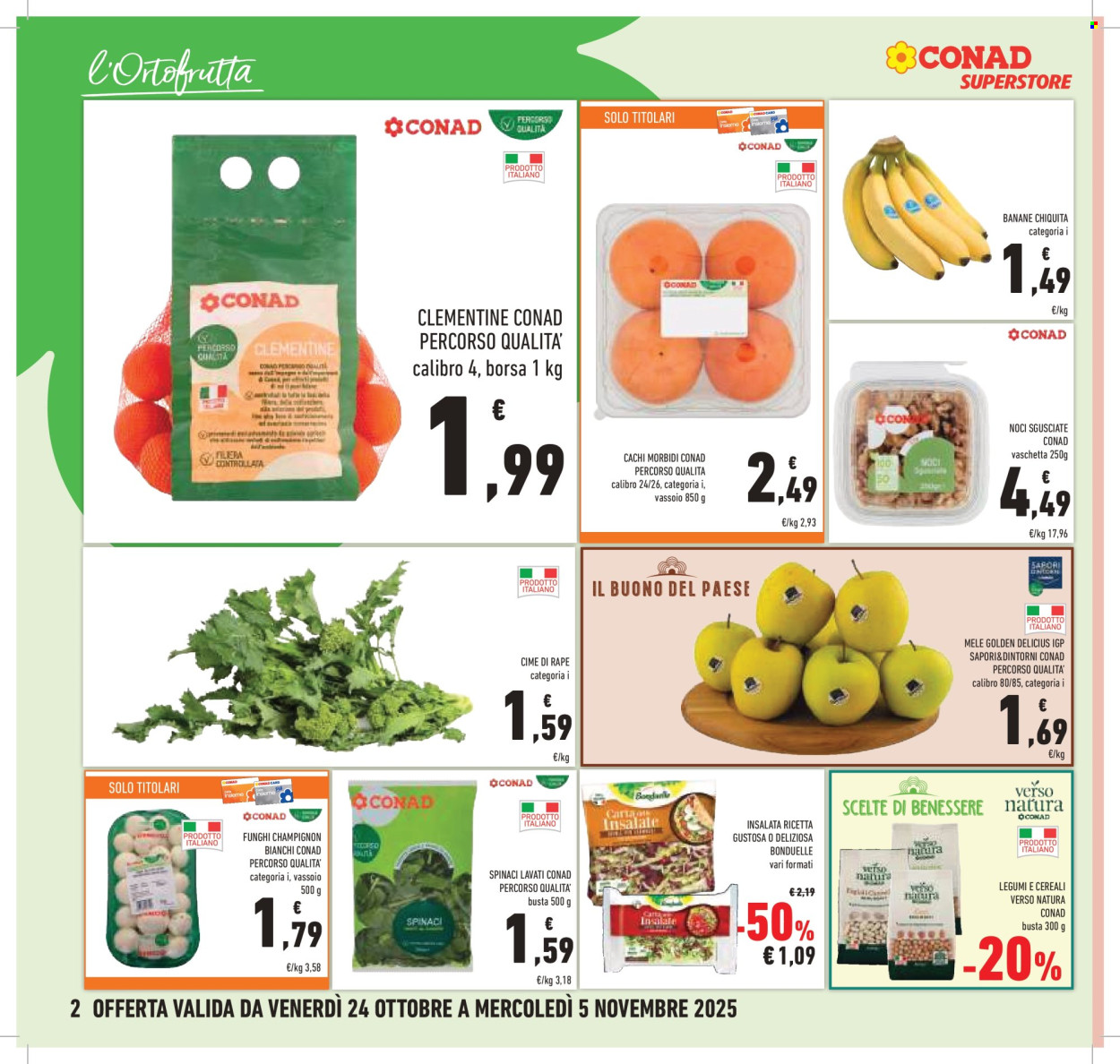 Volantino Conad Superstore - 24/10/2025 - 5/11/2025. Pagina 2