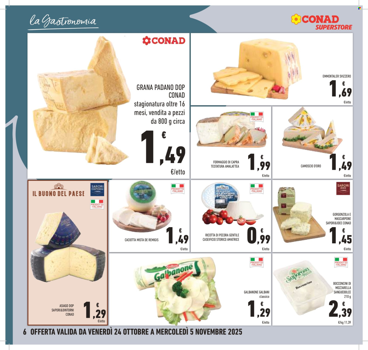 Volantino Conad Superstore - 24/10/2025 - 5/11/2025. Pagina 6