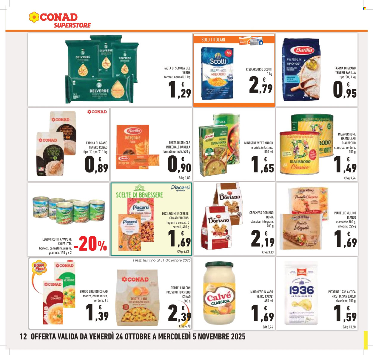 Volantino Conad Superstore - 24/10/2025 - 5/11/2025. Pagina 12