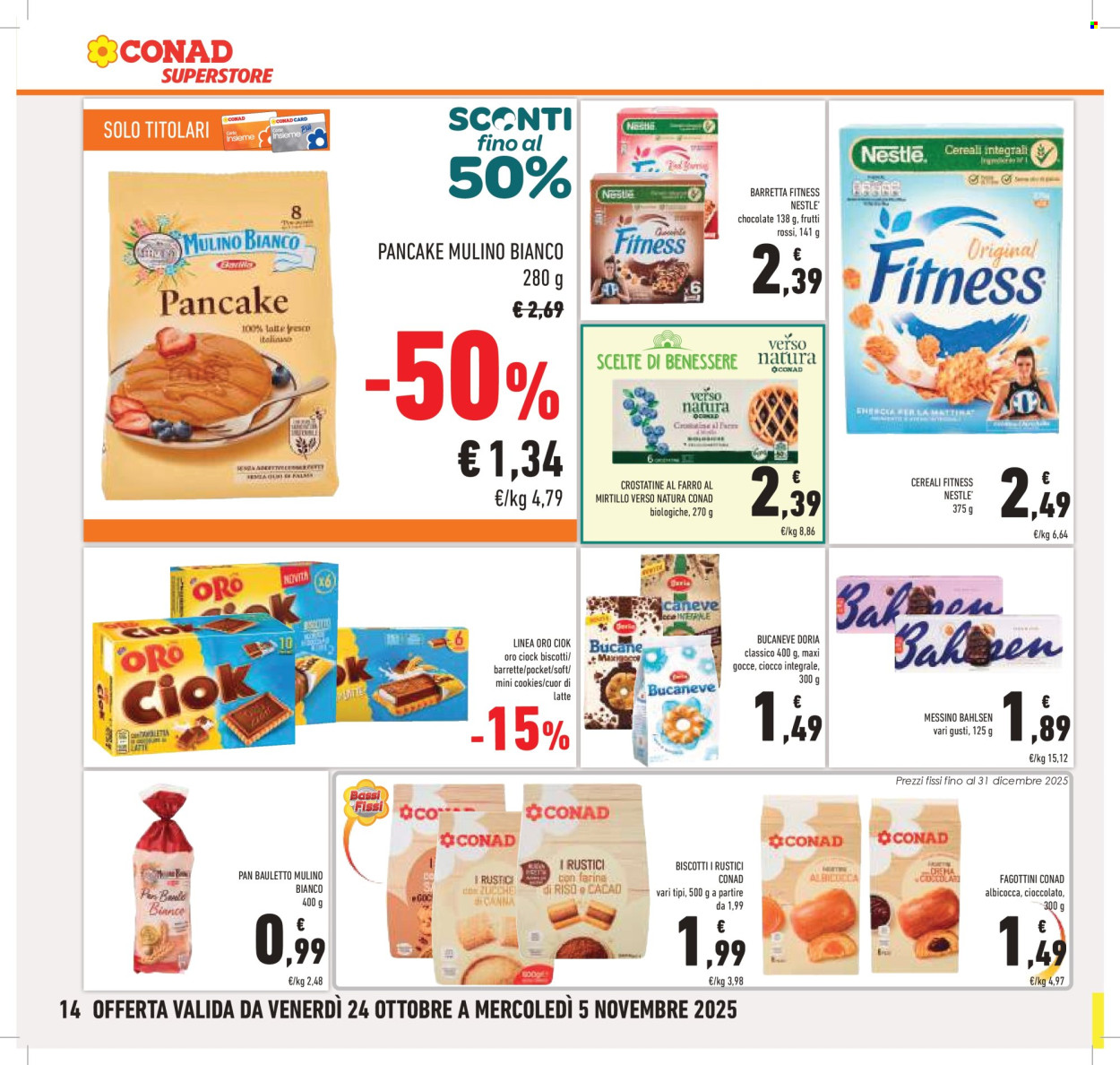 Volantino Conad Superstore - 24/10/2025 - 5/11/2025. Pagina 14