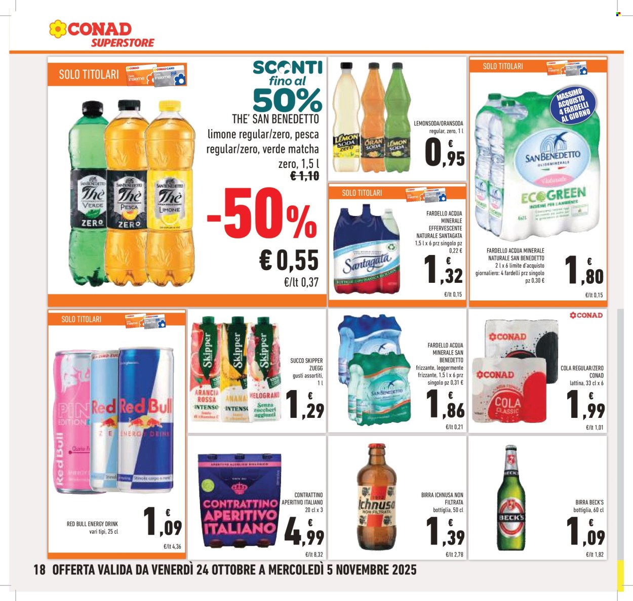 Volantino Conad Superstore - 24/10/2025 - 5/11/2025. Pagina 18