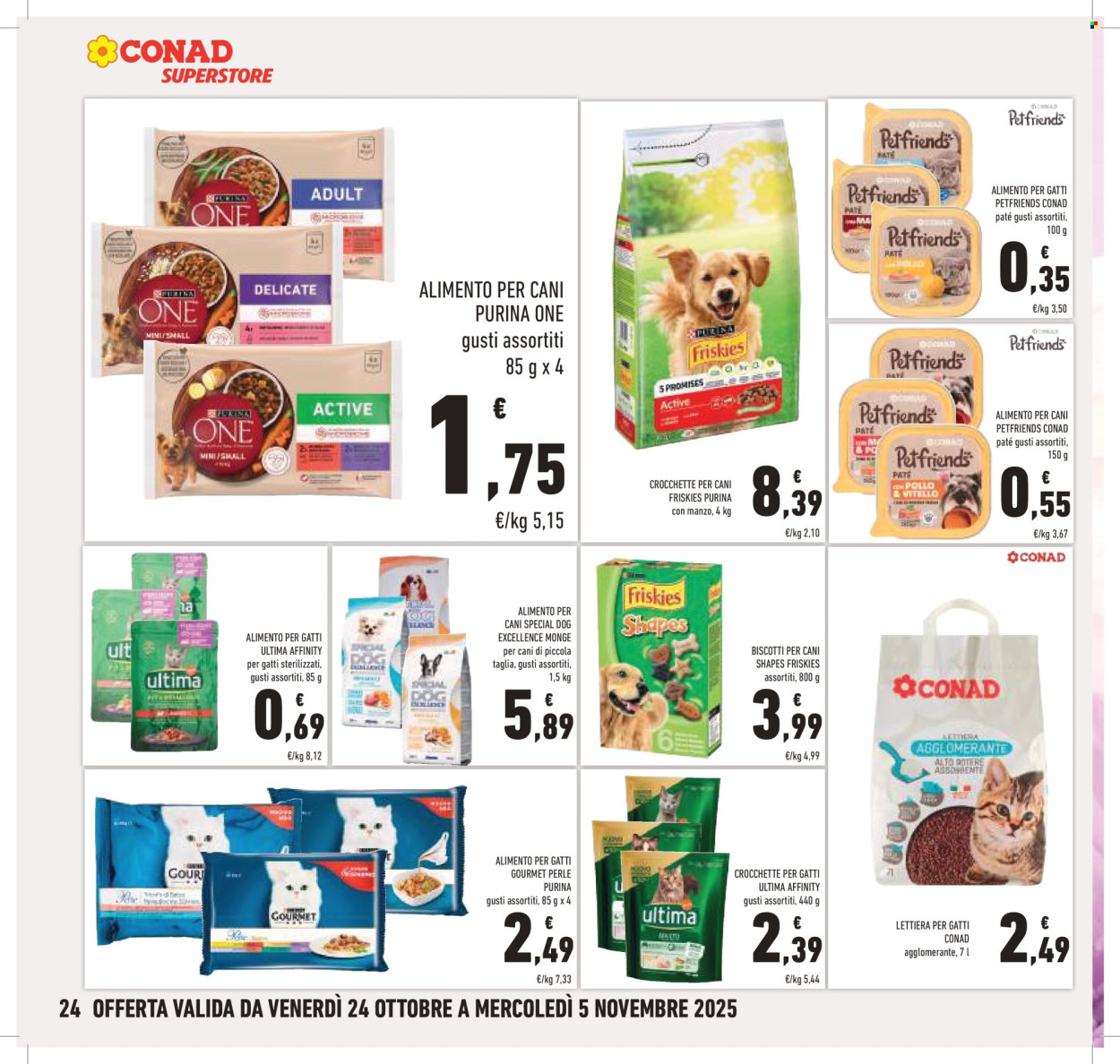 Volantino Conad Superstore - 24/10/2025 - 5/11/2025. Pagina 24