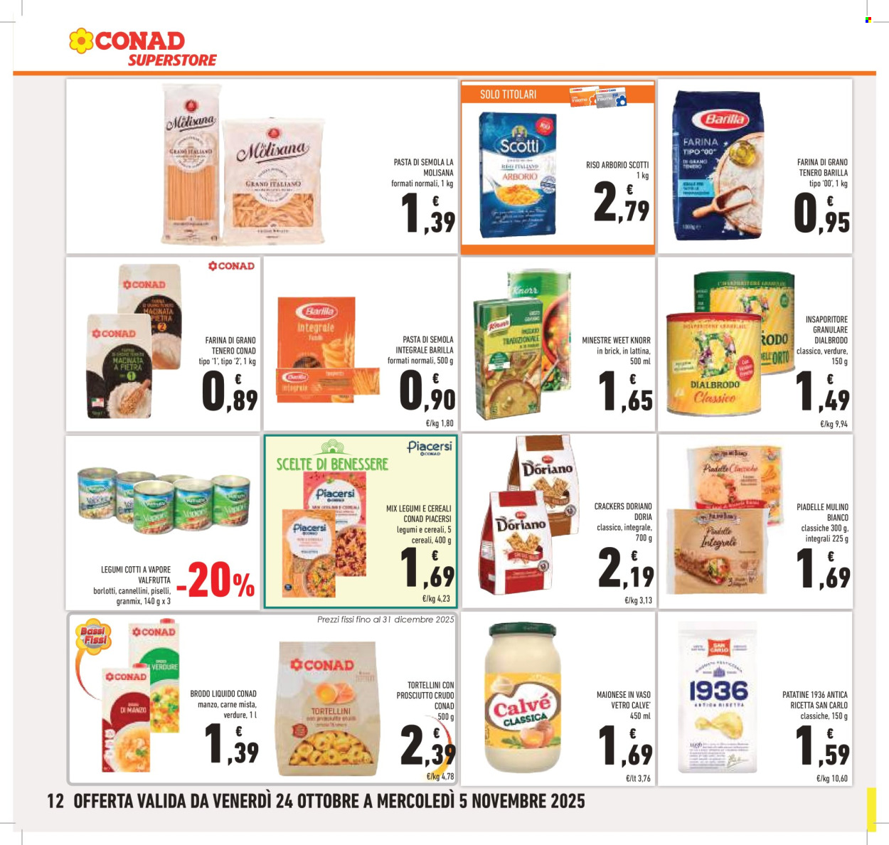Volantino Conad Superstore - 24/10/2025 - 5/11/2025. Pagina 12