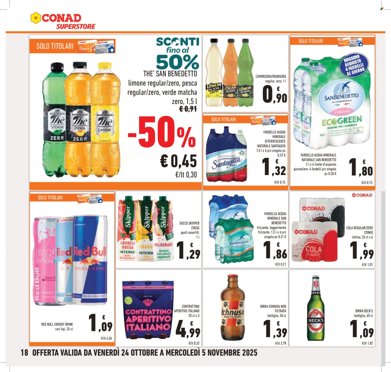 Volantino Conad Superstore - 24/10/2025 - 5/11/2025. Pagina 18