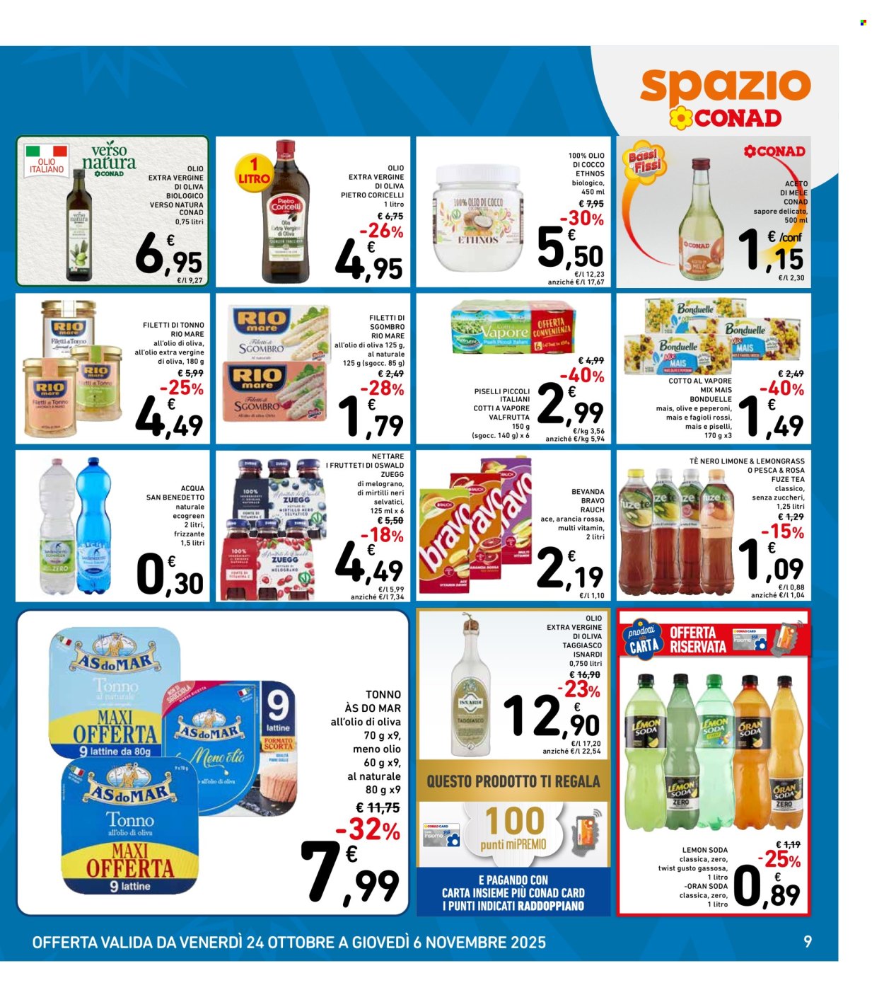Volantino Spazio Conad - 24/10/2025 - 6/11/2025. Pagina 9