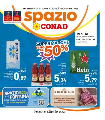 Volantino Spazio Conad - 24/10/2025 - 6/11/2025.