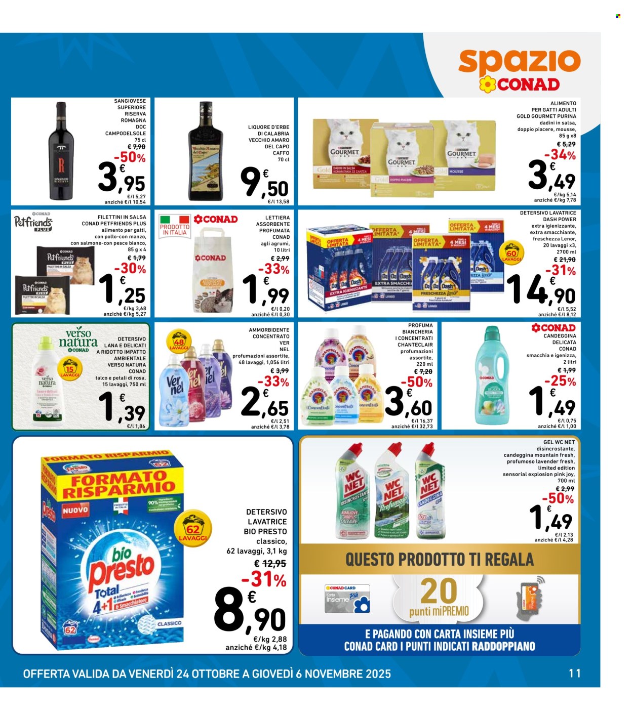 Volantino Spazio Conad - 24/10/2025 - 6/11/2025. Pagina 11