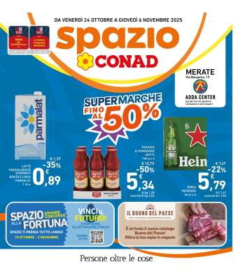 Volantino Spazio Conad - 24/10/2025 - 6/11/2025.