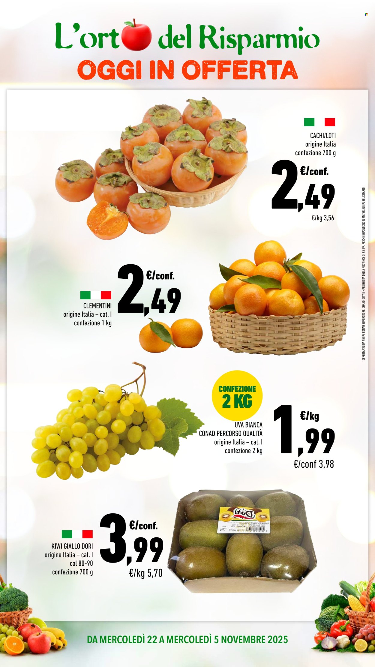 Volantino Conad Superstore - 22/10/2025 - 4/11/2025. Pagina 3