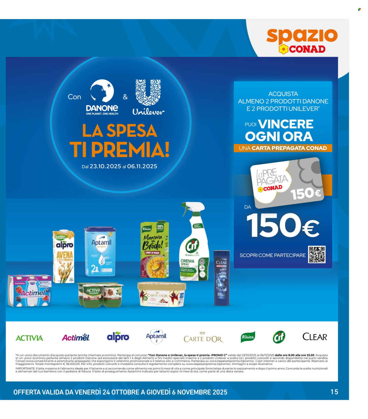 Volantino Spazio Conad - 24/10/2025 - 6/11/2025. Pagina 15