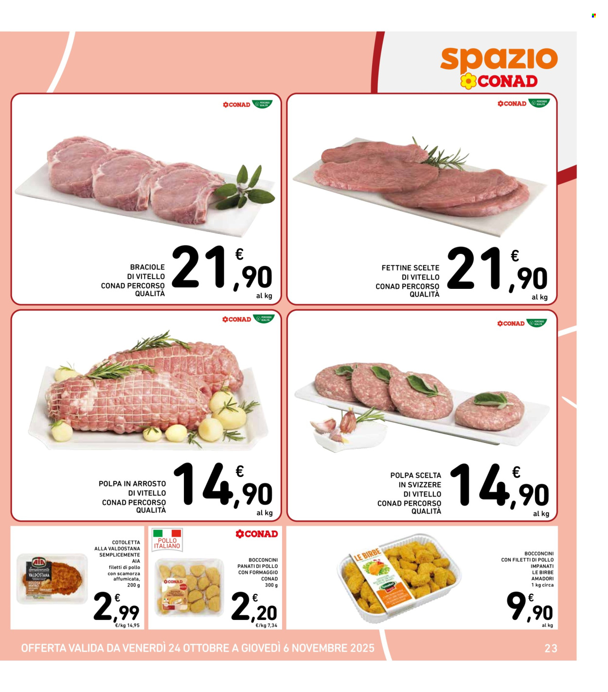 Volantino Spazio Conad - 24/10/2025 - 6/11/2025. Pagina 23