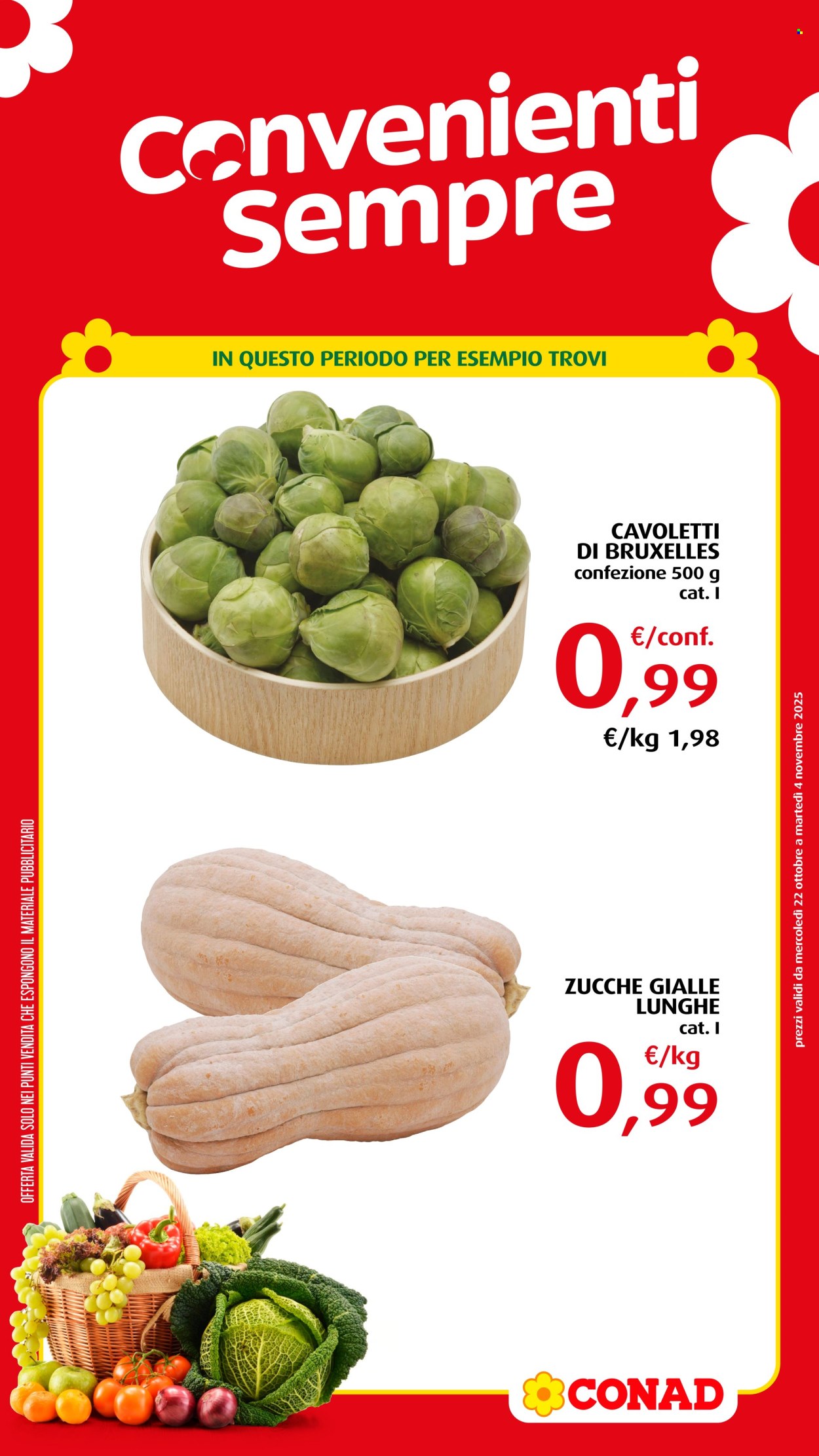 Volantino Conad - 22/10/2025 - 4/11/2025. Pagina 3