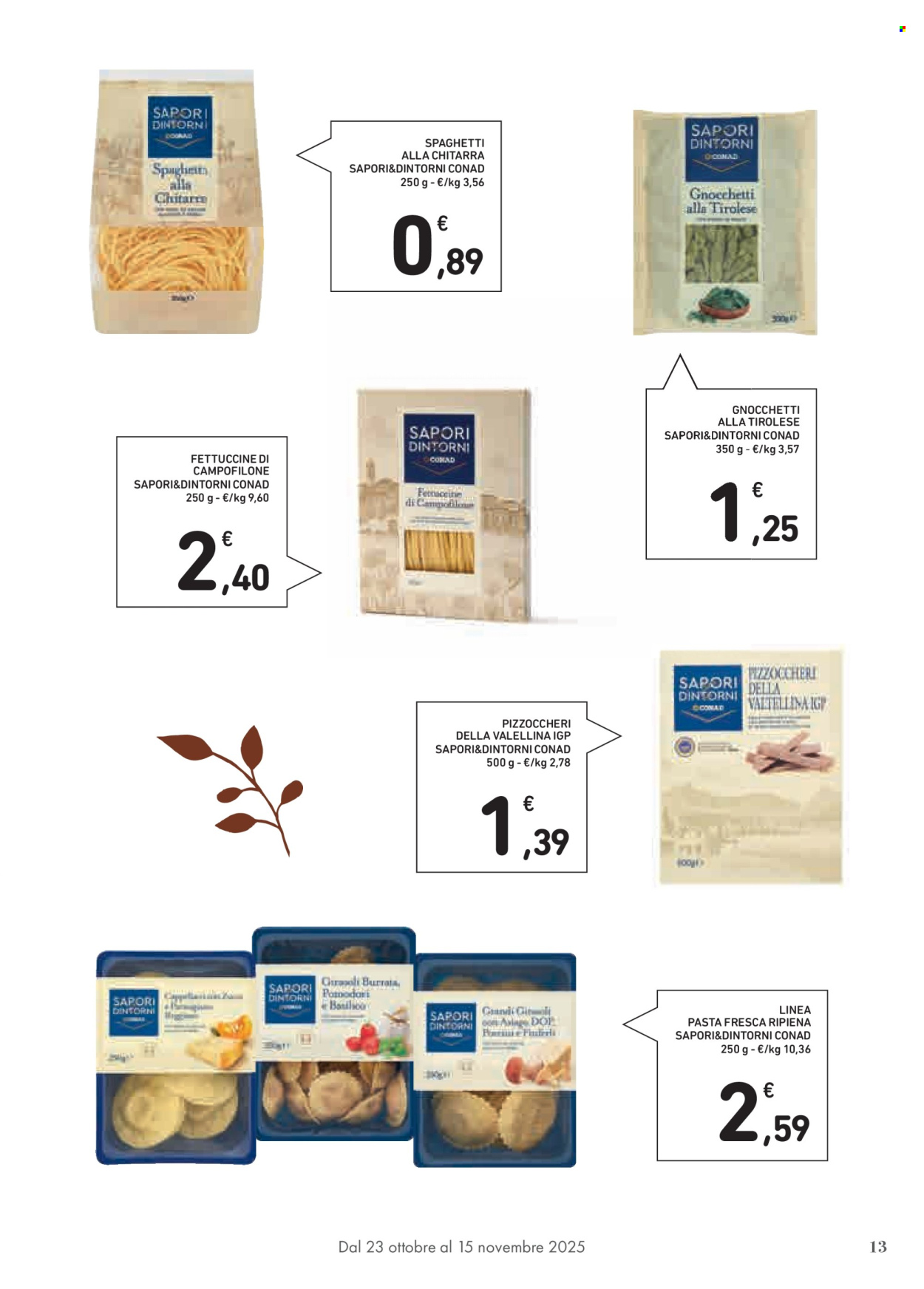 Volantino Conad Superstore - 23/10/2025 - 15/11/2025. Pagina 13