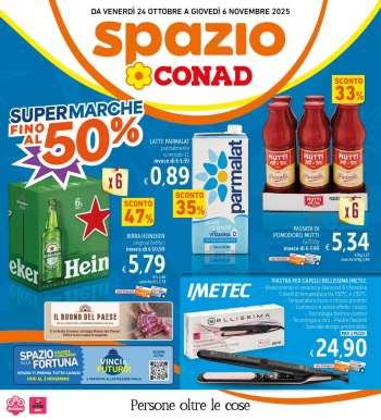 Volantino Spazio Conad - 24/10/2025 - 6/11/2025.