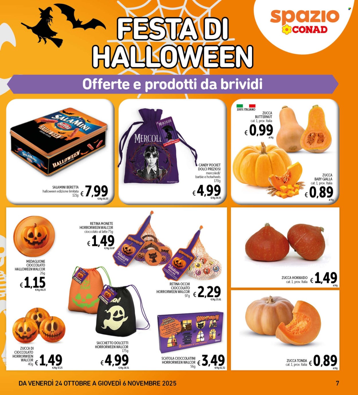 Volantino Spazio Conad - 24/10/2025 - 6/11/2025. Pagina 7