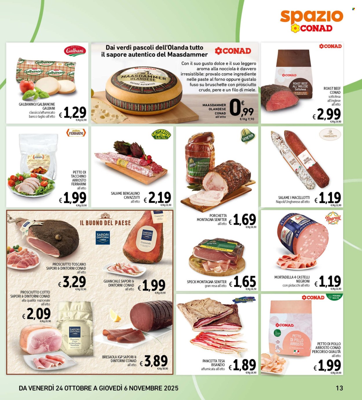 Volantino Spazio Conad - 24/10/2025 - 6/11/2025. Pagina 13