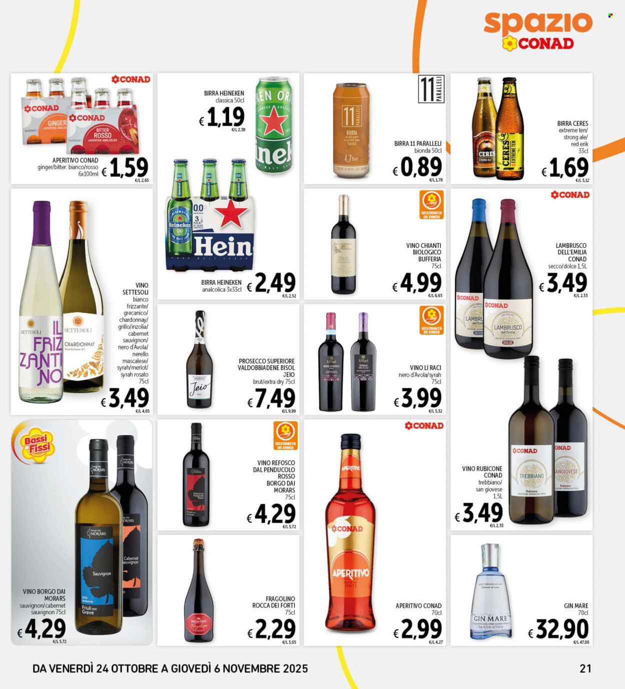 Volantino Spazio Conad - 24/10/2025 - 6/11/2025. Pagina 21
