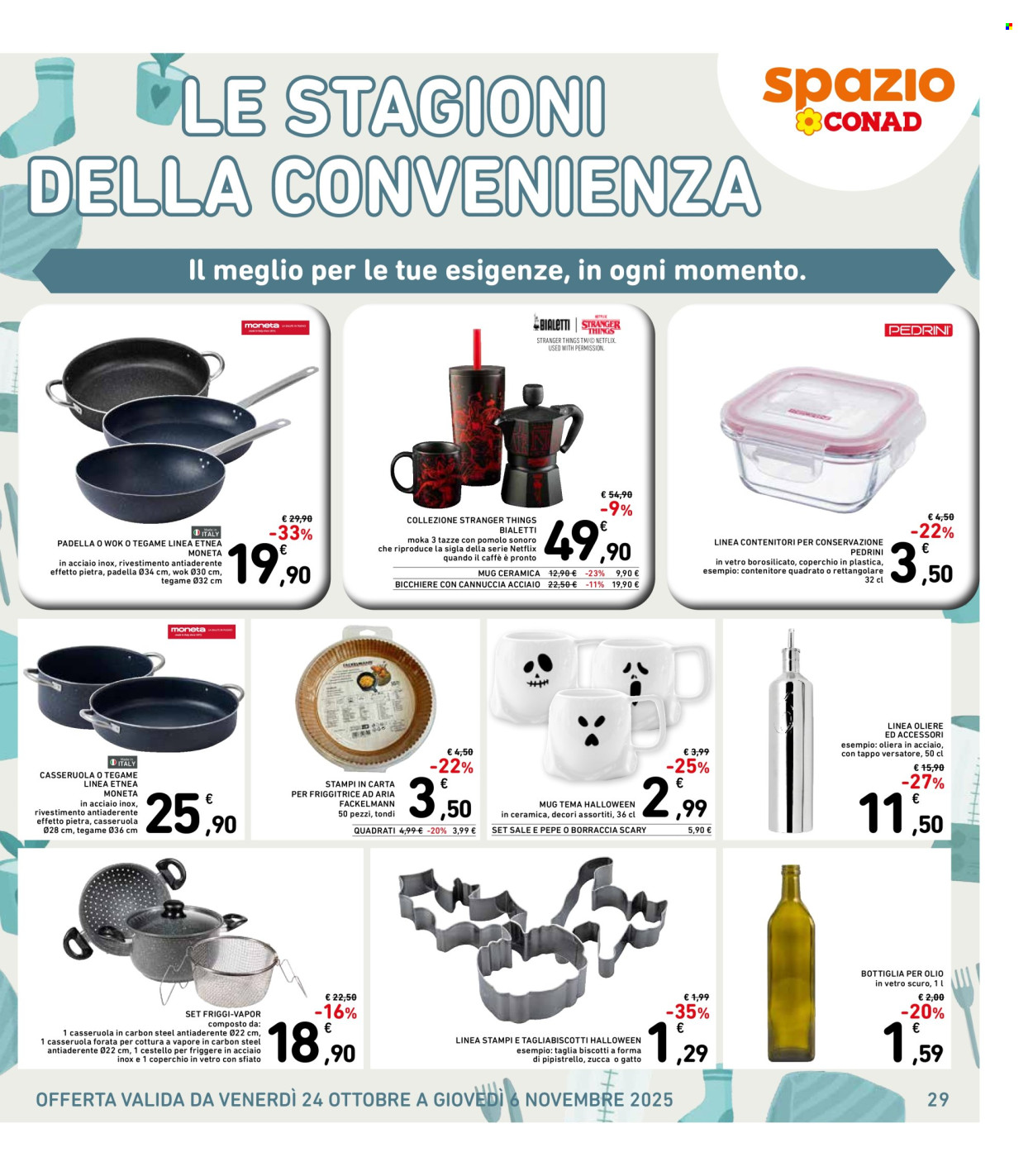 Volantino Spazio Conad - 24/10/2025 - 6/11/2025. Pagina 29