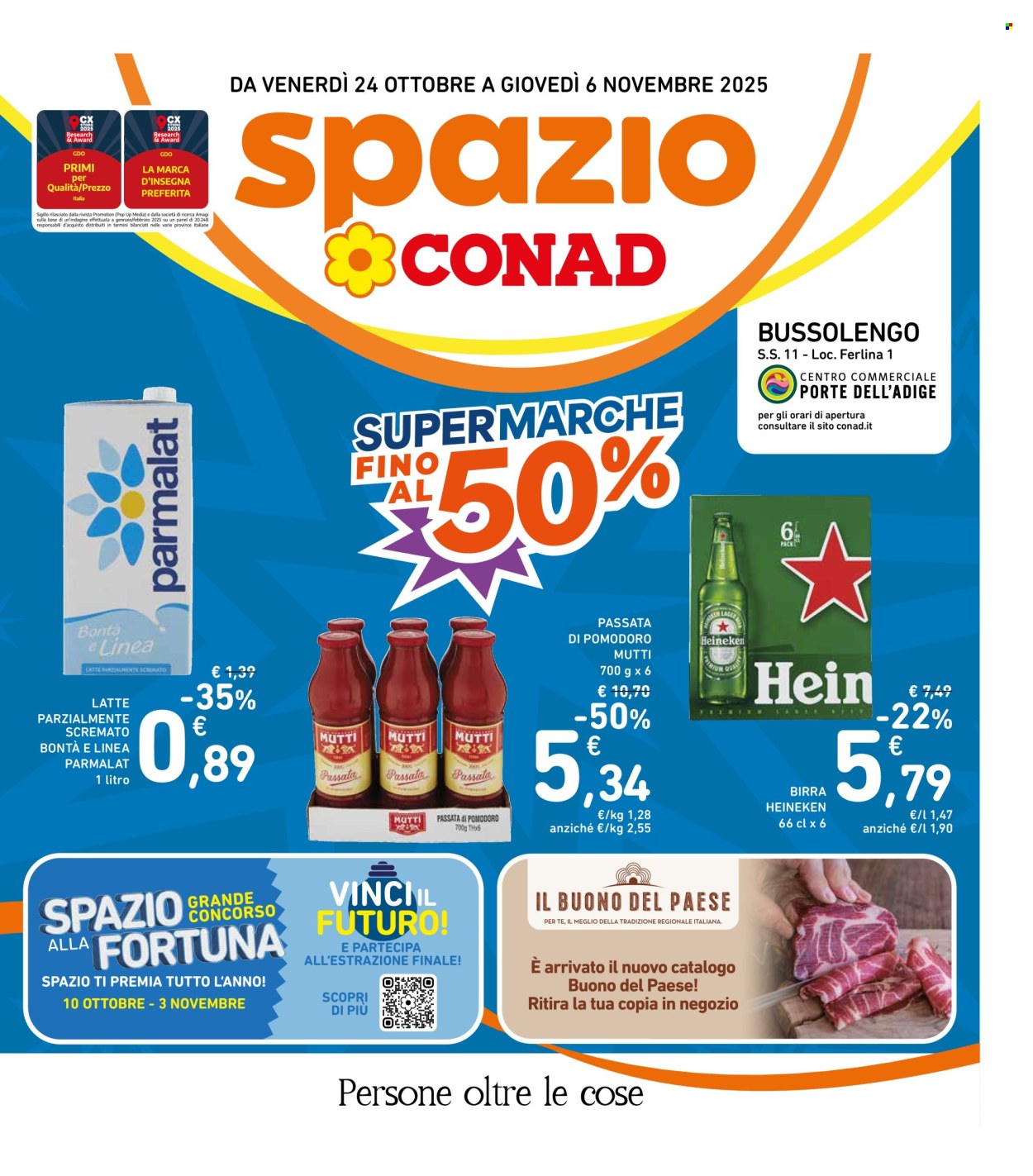 Volantino Spazio Conad - 24/10/2025 - 6/11/2025. Pagina 1