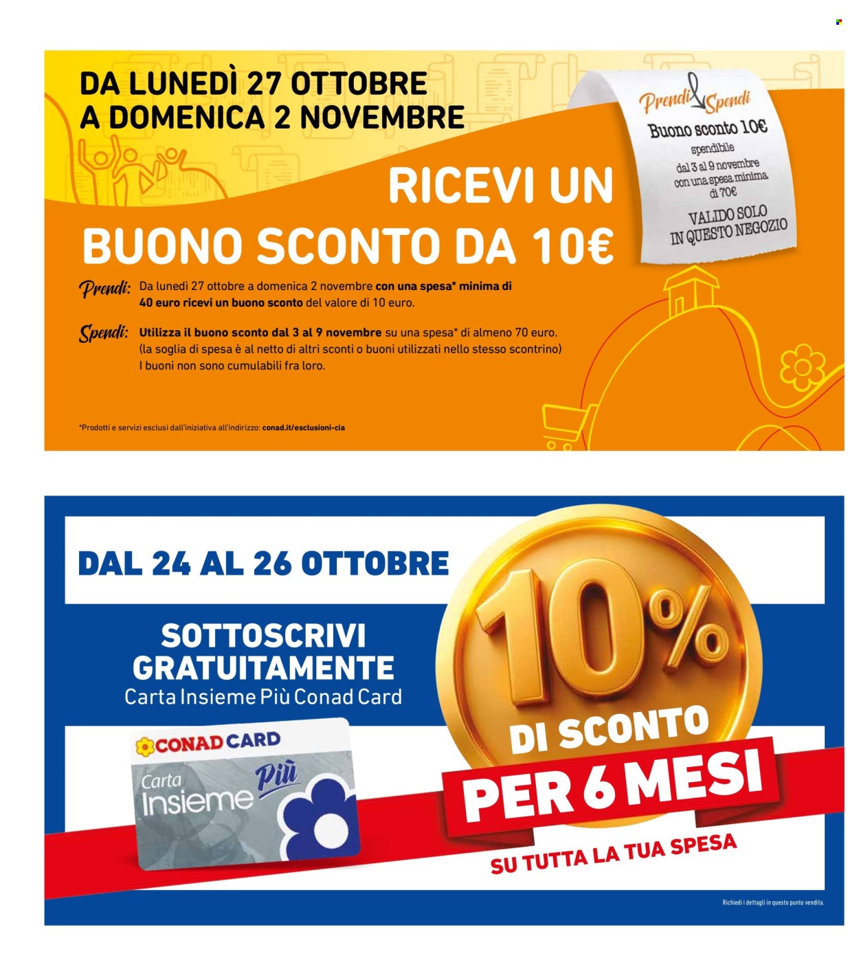 Volantino Spazio Conad - 24/10/2025 - 6/11/2025. Pagina 34