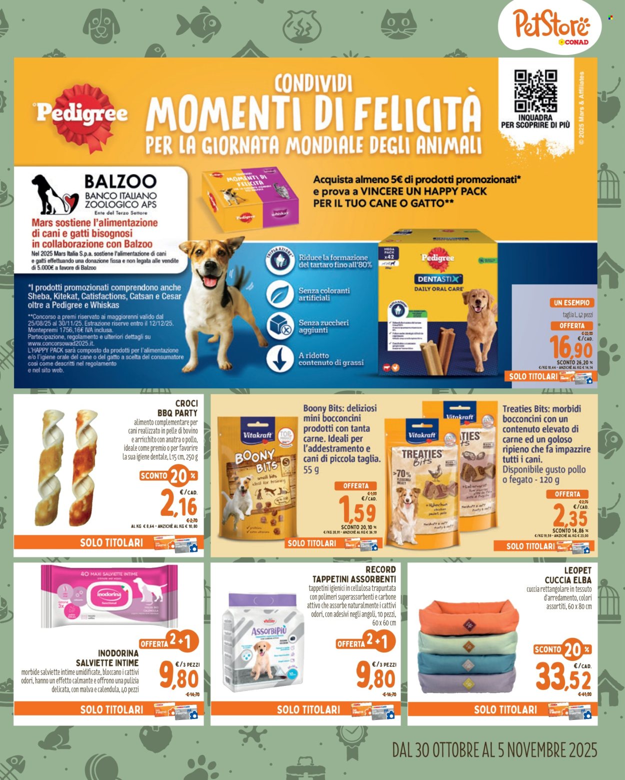 Volantino Pet Store Conad - 30/10/2025 - 5/11/2025. Pagina 3