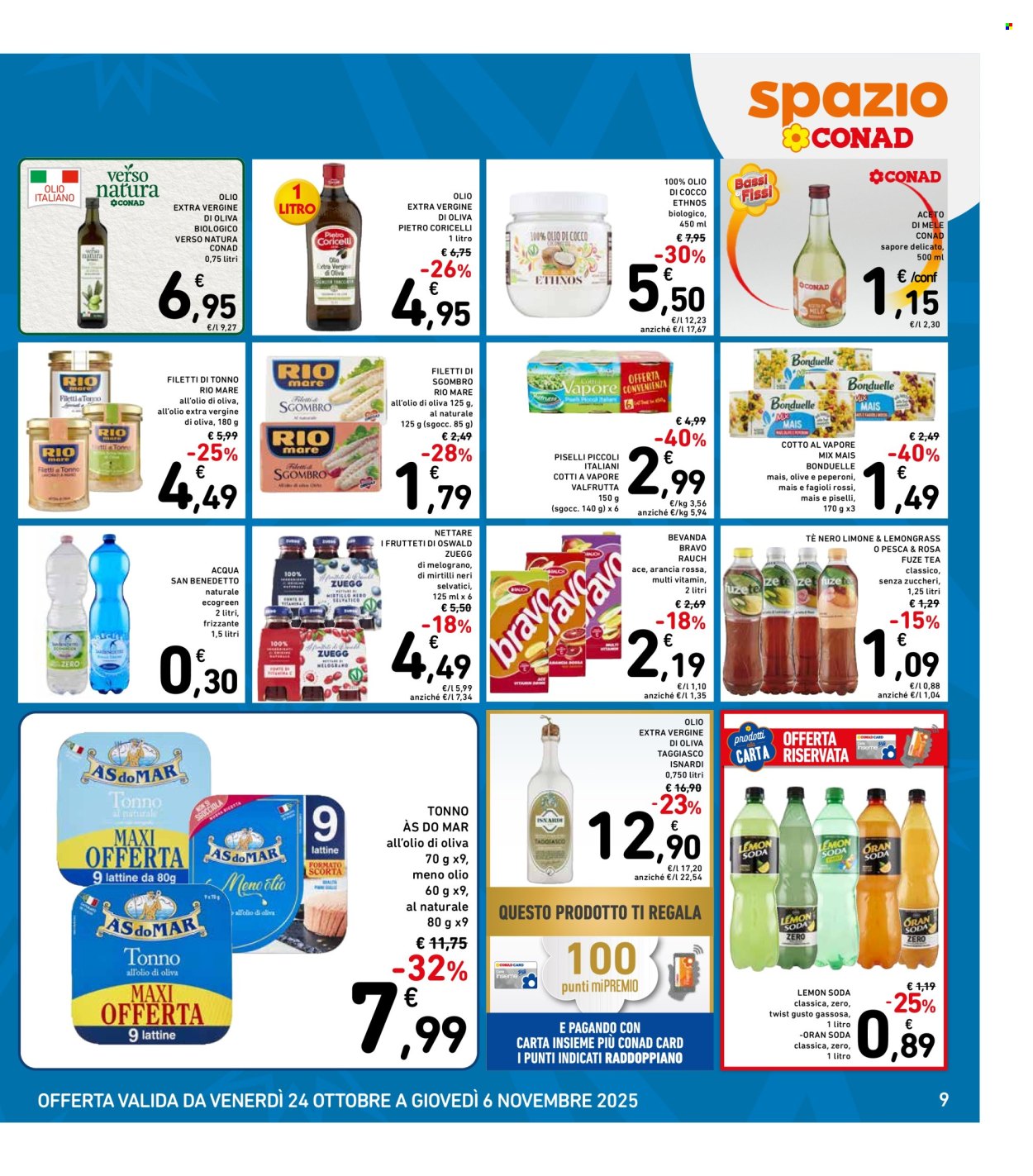 Volantino Spazio Conad - 24/10/2025 - 6/11/2025. Pagina 9
