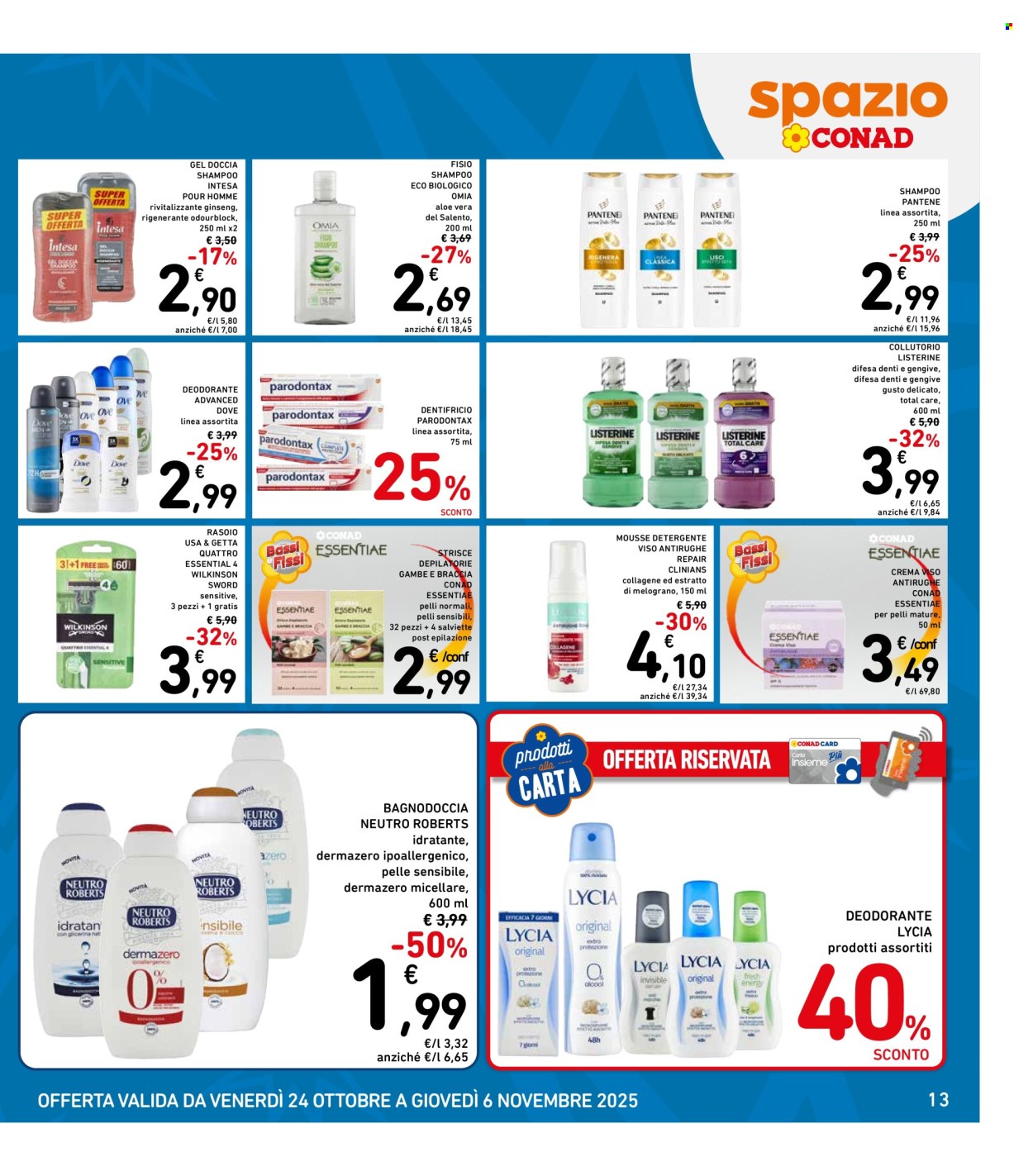 Volantino Spazio Conad - 24/10/2025 - 6/11/2025. Pagina 13