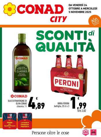 Volantino Conad City - 24/10/2025 - 5/11/2025.