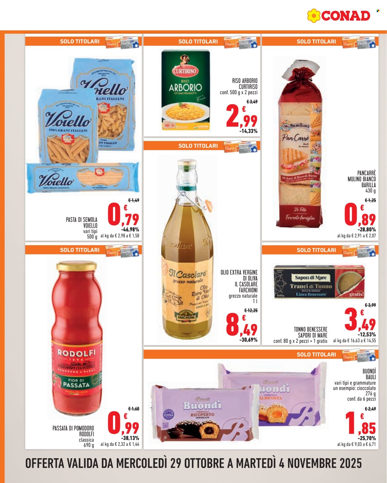 Volantino Conad - 29/10/2025 - 4/11/2025. Pagina 6