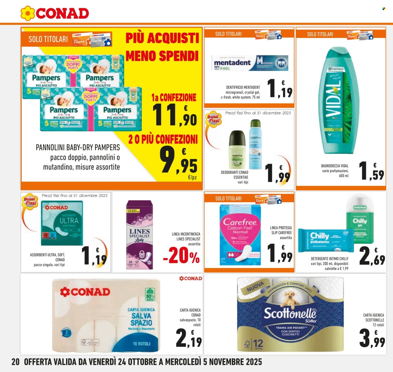 Volantino Conad - 24/10/2025 - 5/11/2025. Pagina 20