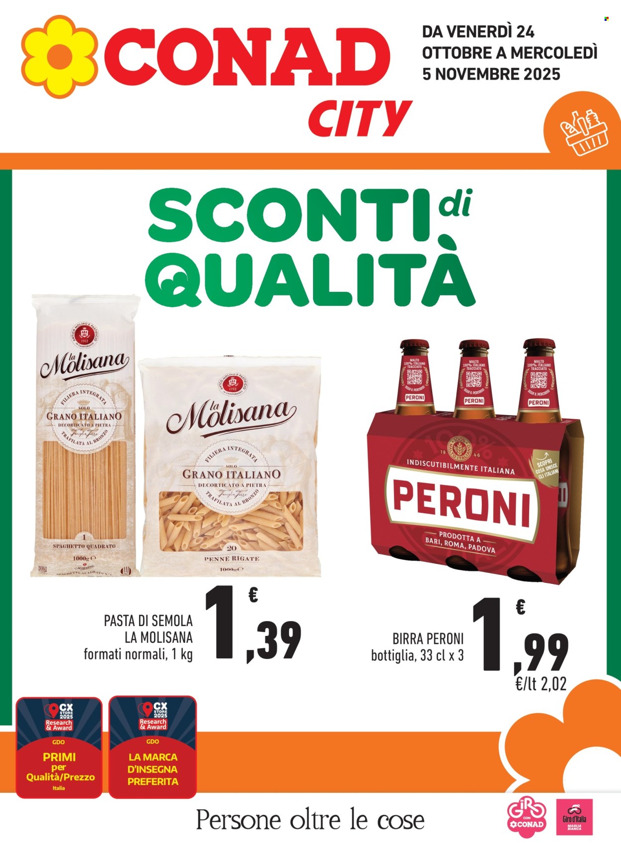 Volantino Conad - 24/10/2025 - 5/11/2025. Pagina 1