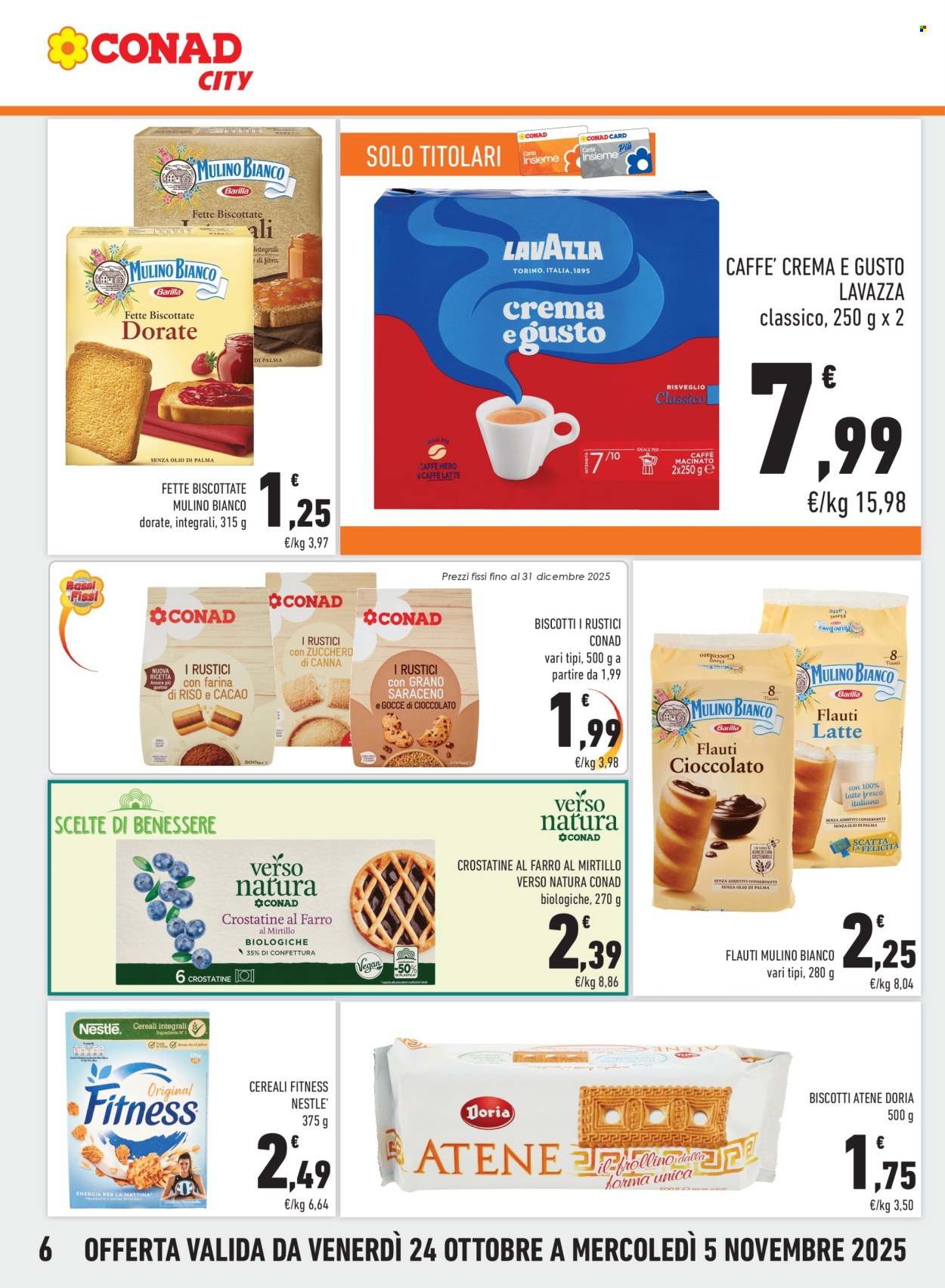 Volantino Conad - 24/10/2025 - 5/11/2025. Pagina 6