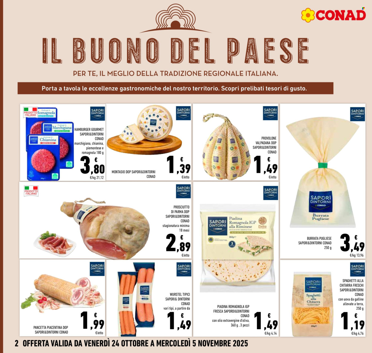 Volantino Conad - 24/10/2025 - 5/11/2025. Pagina 2
