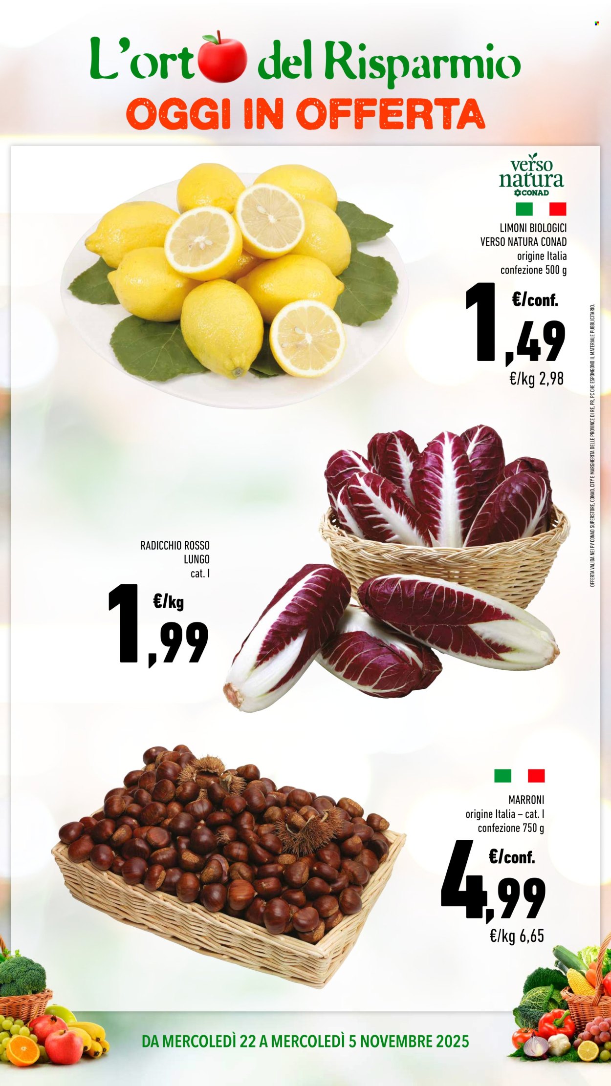 Volantino Conad - 22/10/2025 - 5/11/2025. Pagina 2