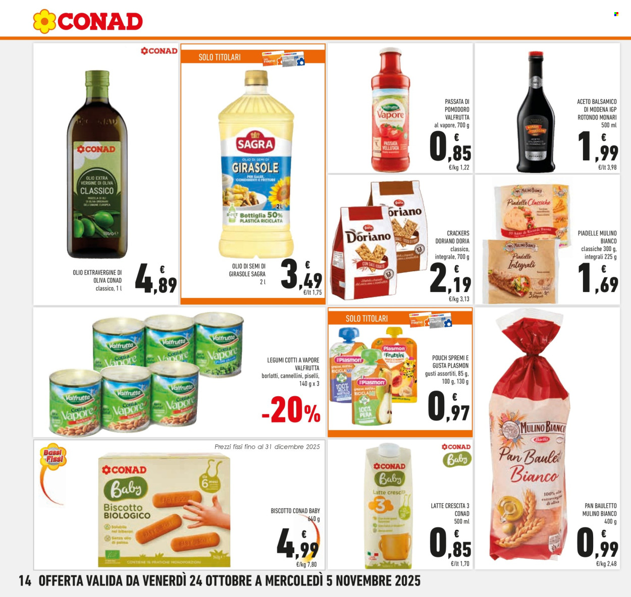 Volantino Conad - 24/10/2025 - 5/11/2025. Pagina 14