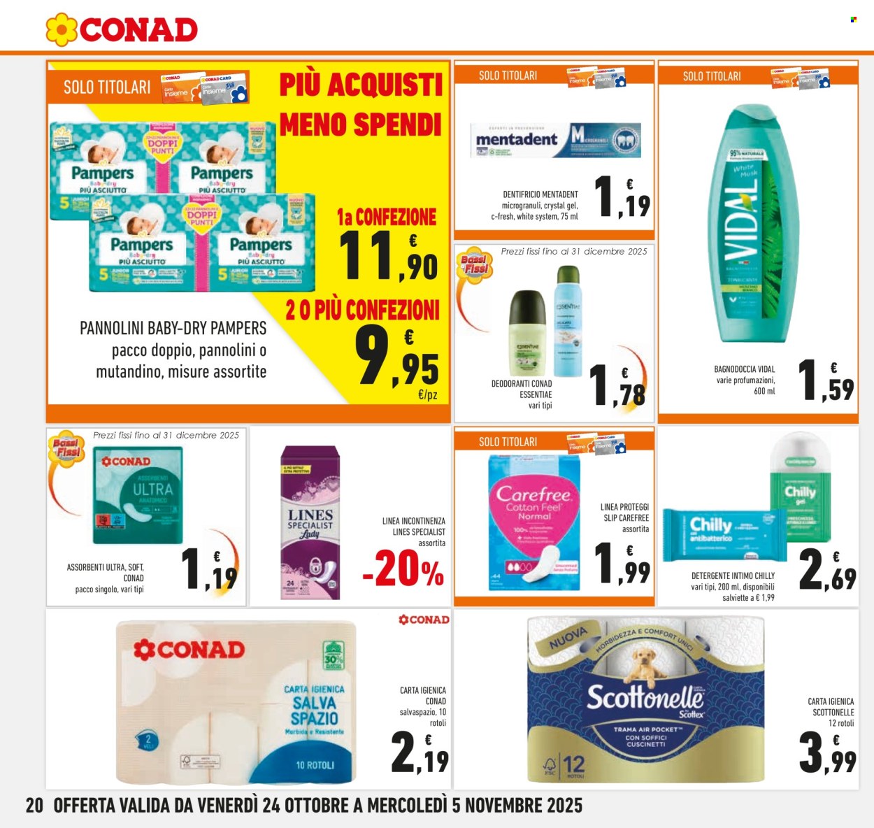 Volantino Conad - 24/10/2025 - 5/11/2025. Pagina 20