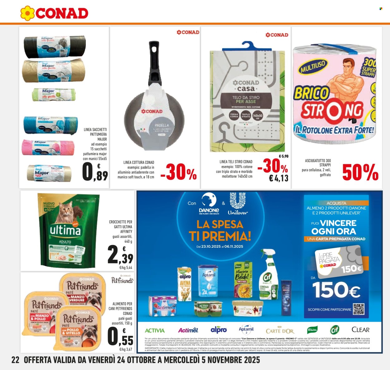 Volantino Conad - 24/10/2025 - 5/11/2025. Pagina 22