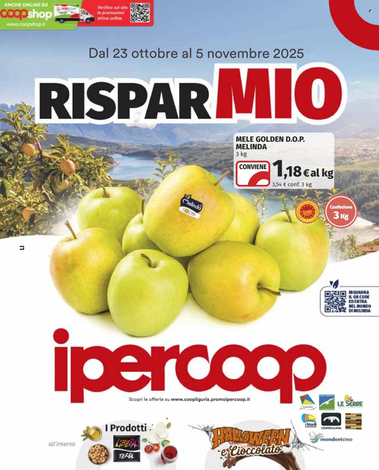 Volantino Coop - 23/10/2025 - 5/11/2025. Pagina 1