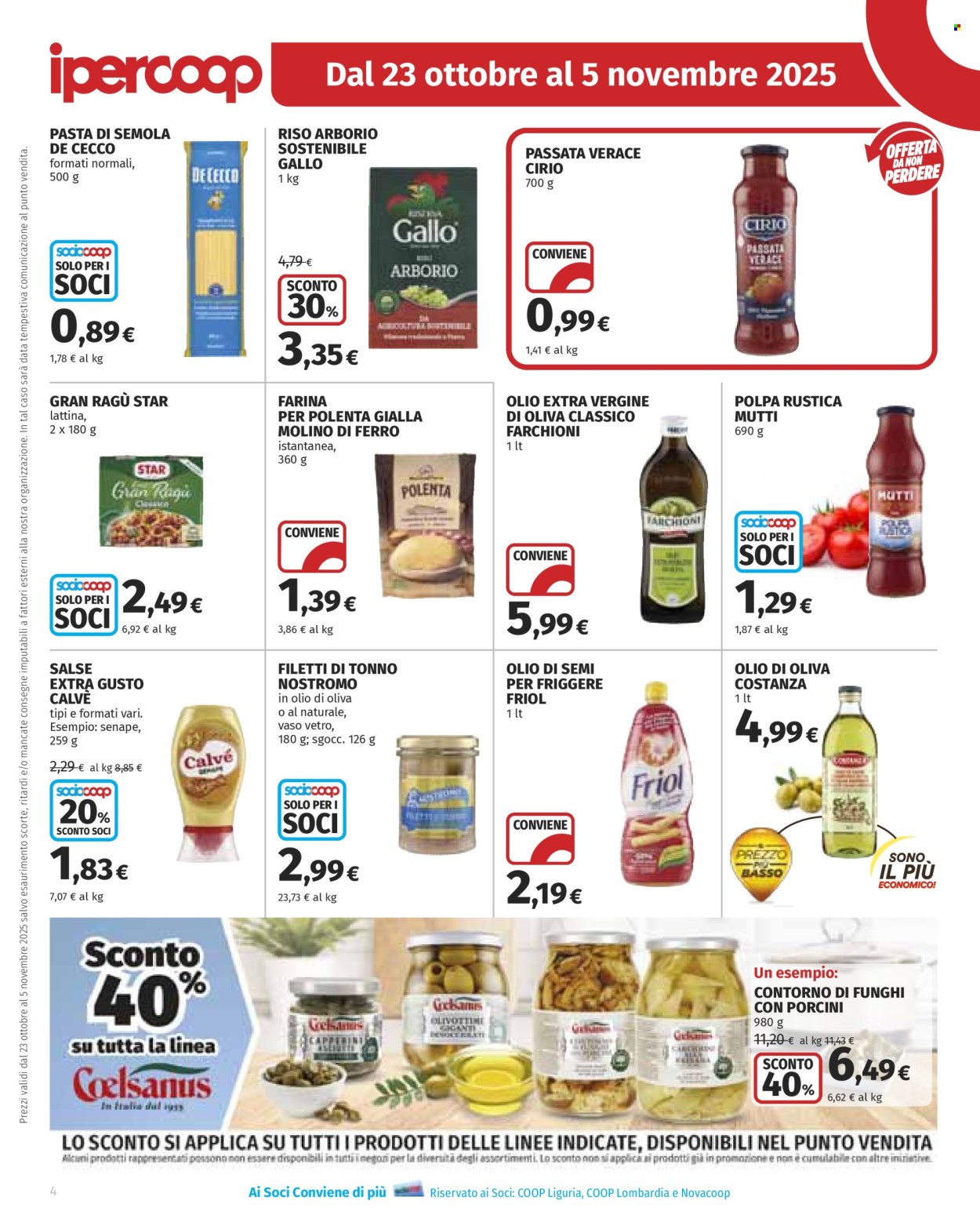 Volantino Coop - 23/10/2025 - 5/11/2025. Pagina 4