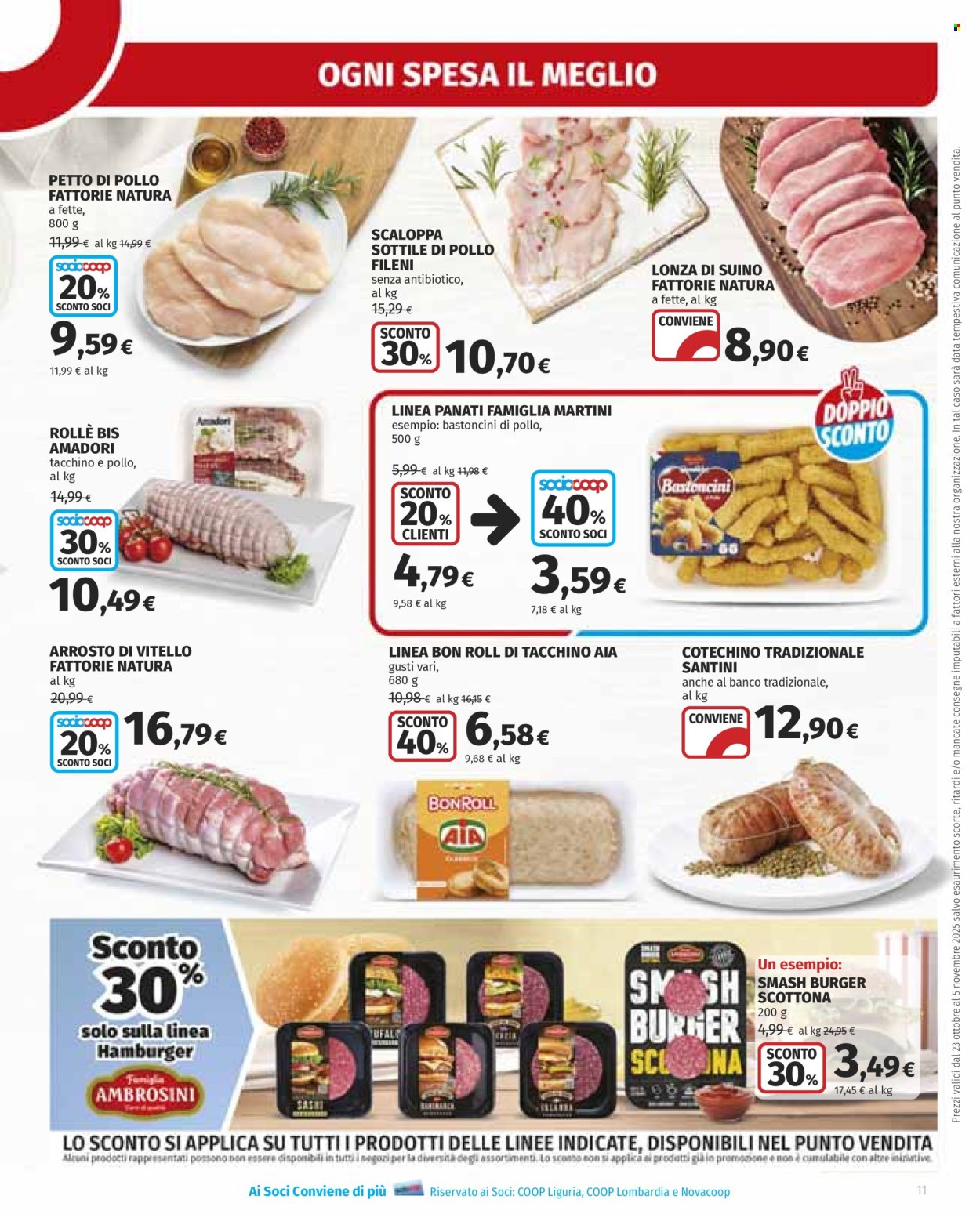 Volantino Coop - 23/10/2025 - 5/11/2025. Pagina 11